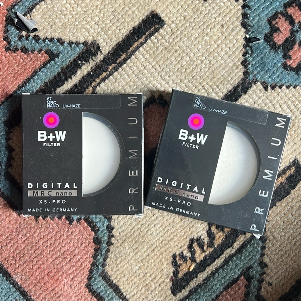 2x Premium UV filters